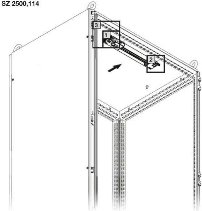 Rittal SZ 2500.104 - Fixation magnétique (accessoires 2500.490) : - 5