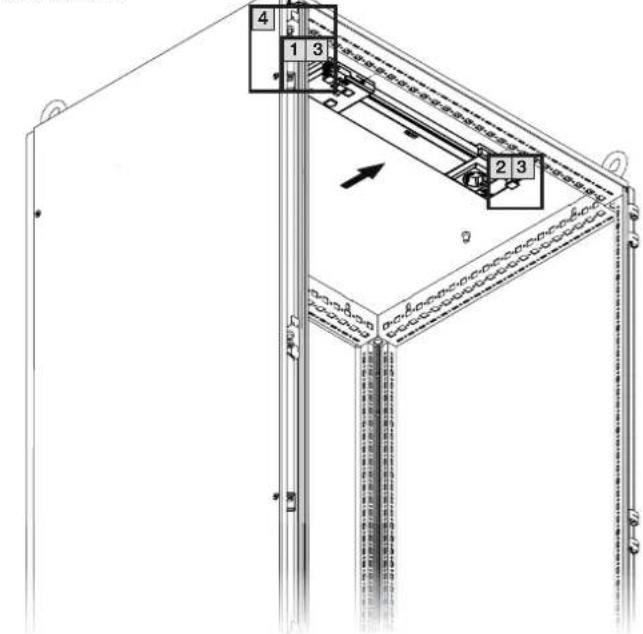 Rittal SZ 2500.220 - Fixation magnétique (accessoires 2500.480) : - 25