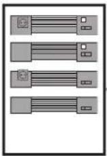 Rittal SZ 2500.311 - Fixation magnetique (accessoires 2500.490) : - 39