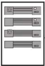 Rittal SZ 2500.311 - Fixation magnetique (accessoires 2500.490) : - 27
