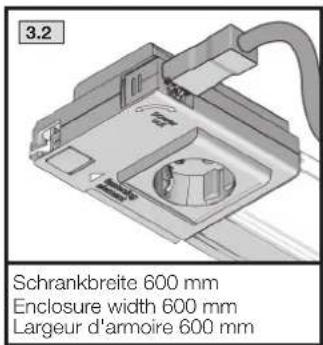 Rittal SZ 2500.313 - Fixation magnetique (accessoires 2500.490) : - 51