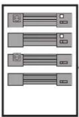 Rittal SZ 2500.313 - Fixation magnetique (accessoires 2500.490) : - 5