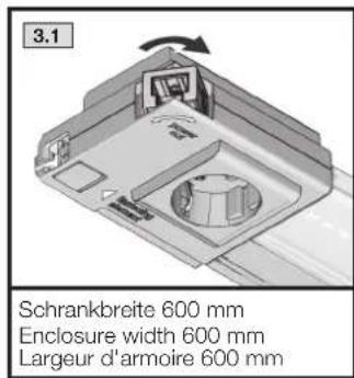 Rittal SZ 2500.313 - Fixation magnetique (accessoires 2500.490) : - 50