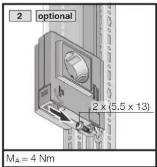 Rittal SZ 2500.313 - Fixation magnetique (accessoires 2500.490) : - 13