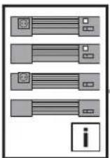 Rittal SZ 2500.300 - Fixation magnétique (accessoires 2500.480) : - 20
