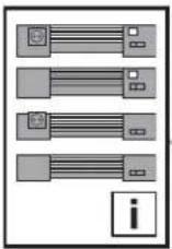 Rittal SZ 2500.300 - Fixation magnétique (accessoires 2500.480) : - 1