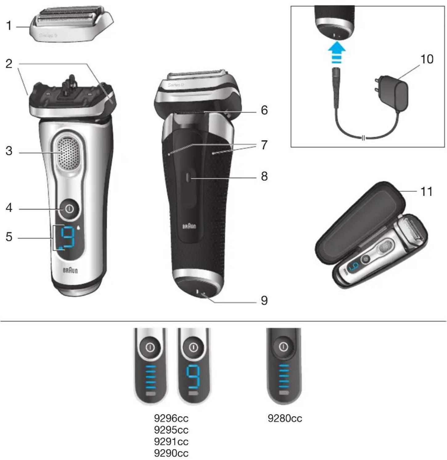 BRAUN Series 9 Pro 9376cc - 1