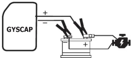 GYS Gyscap 24V - BYPASS-MODUS - 10