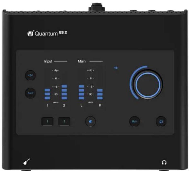 Quantum ES 2 Input ———— - dip - - 6 - - 18 - - 30 - Auto 1 2 Main ———— - dip - - 6 - - 18 - - 30 - L R 1 2 Main Ω