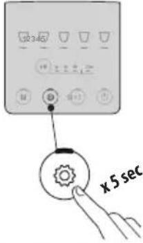DELONGHI Magnifica Start ECAM22022B - MENÚ AJUSTES - 2