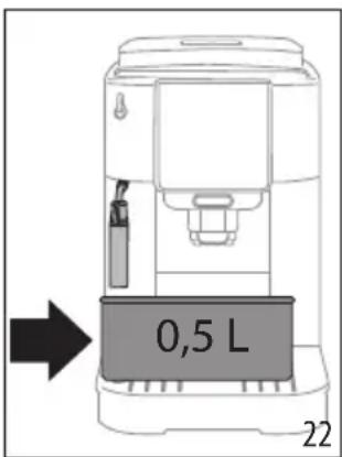 DELONGHI Magnifica Start ECAM22022B - WaterFilter EAN: 8004399327252 - 3