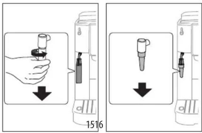 DELONGHI Magnifica Start ECAM22022B - Danger d'échaudure! - 1