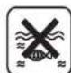 Yard Force NX60i - Warning Symbols on battery pack - 2