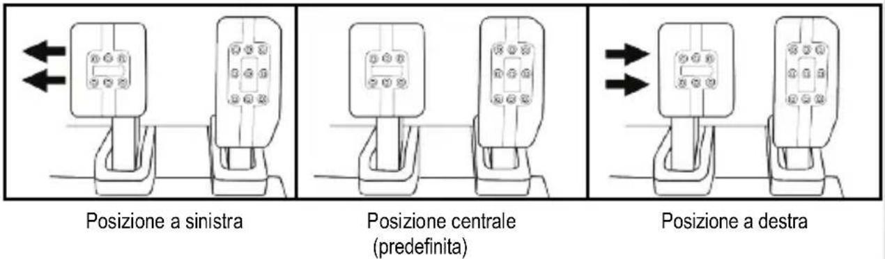THRUSTMASTER T248 - Regolazione della SPAZIATURA per i tre pedali - 1