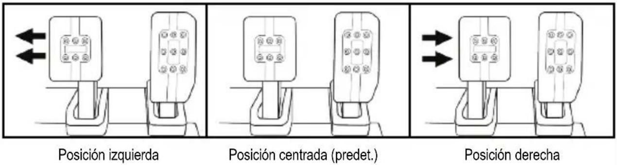 THRUSTMASTER T248 - Ajuste del ESPACIADO de los tres pedales - 1