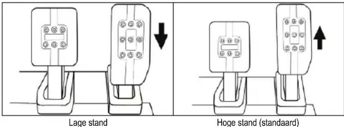 THRUSTMASTER T248 - De HOOGTE van het gaspedaal afstellen - 1