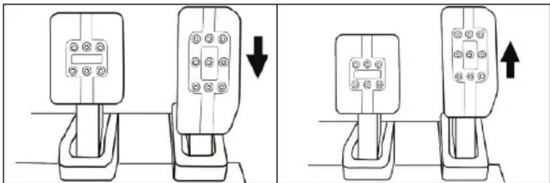 THRUSTMASTER T248 - Ajuste de la ALTURA del pedal de gas - 1