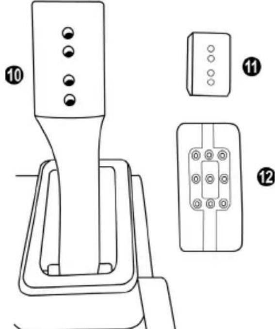 THRUSTMASTER T248 - AJUSTE DE LOS PEDALES - 1