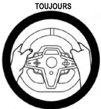 THRUSTMASTER T248 - Avertissement – Blessures dues au retard de force et aux mouvements répétitifs - 3