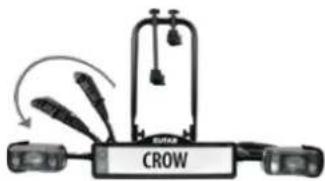 Eufab Crow - Dismantling the bicycle rack - 4