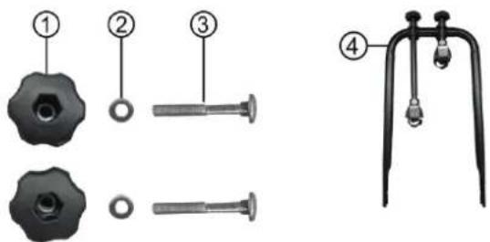 Eufab Crow - Mounting the U-shaped bracket - 1