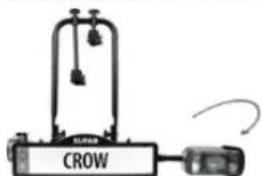 Eufab Crow - Apertura del portabiciclette - 1