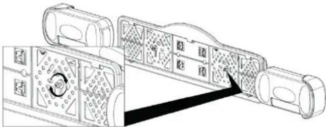 Eufab Crow - Mounting the license plate holder - 2