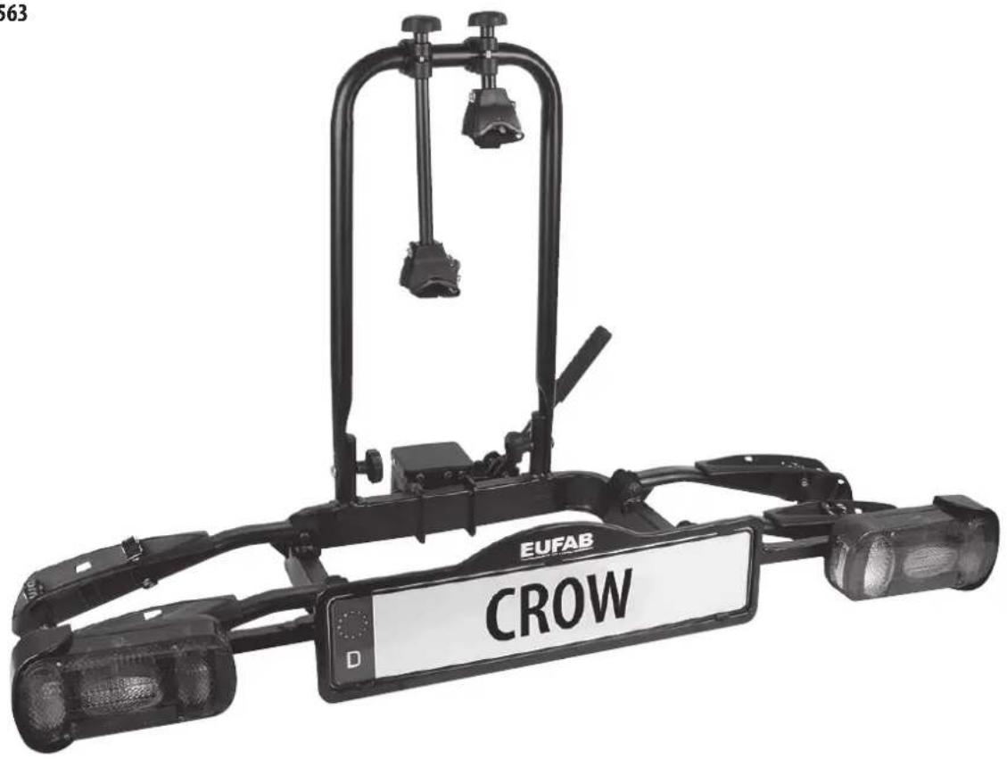 Eufab Crow - DE Fahrradträger CROW für Anhängerkupplung - 1