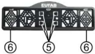 Eufab Crow - Mounting the license plate holder - 3