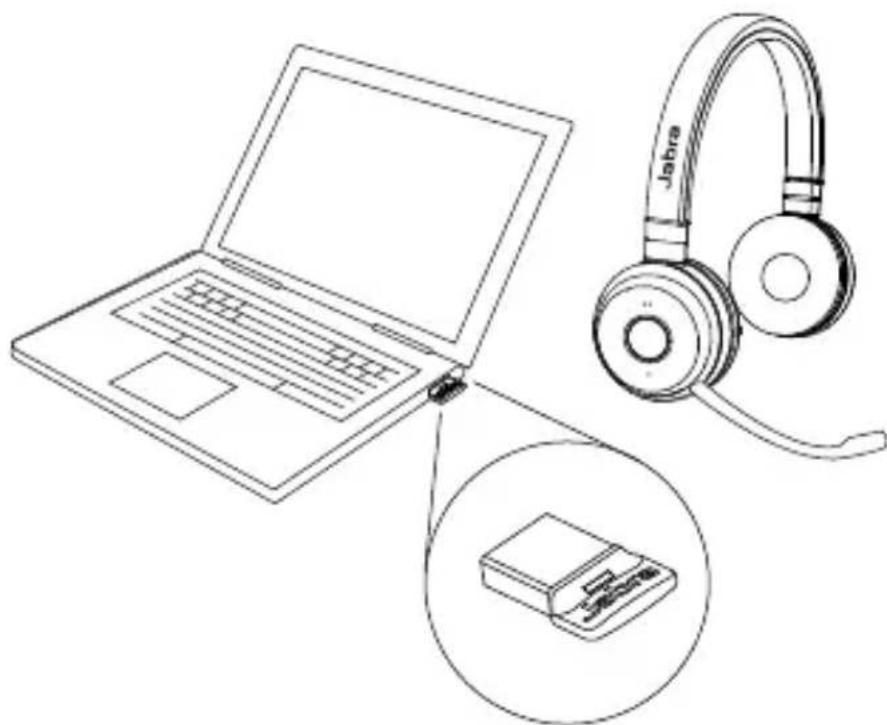 JABRA Evolve 65 TE - Instructions de connexion - 1