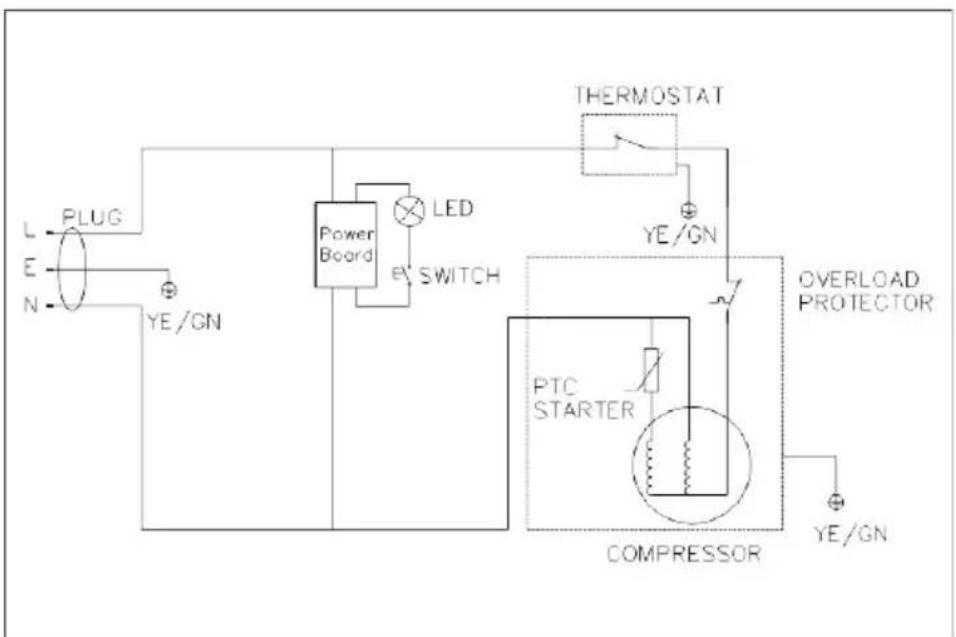 NewAir REF-AB-1000 - SCHÉMA DE CÂBLAGE - 1