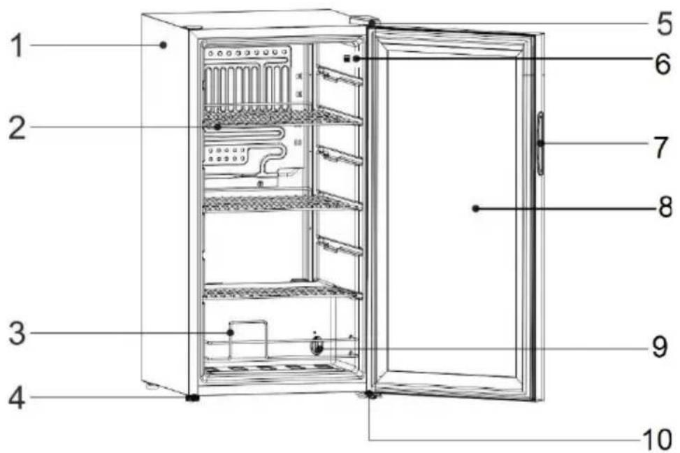 NewAir REF-AB-1000 - LISTE DES PIÈCES - 1