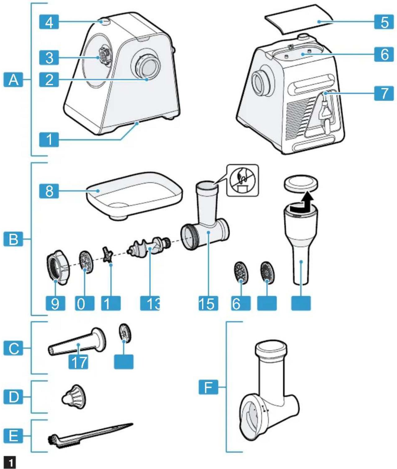 BOSCH MFWS420W - 1