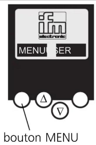 IFM AC1354 - Aperçu du menu - 1
