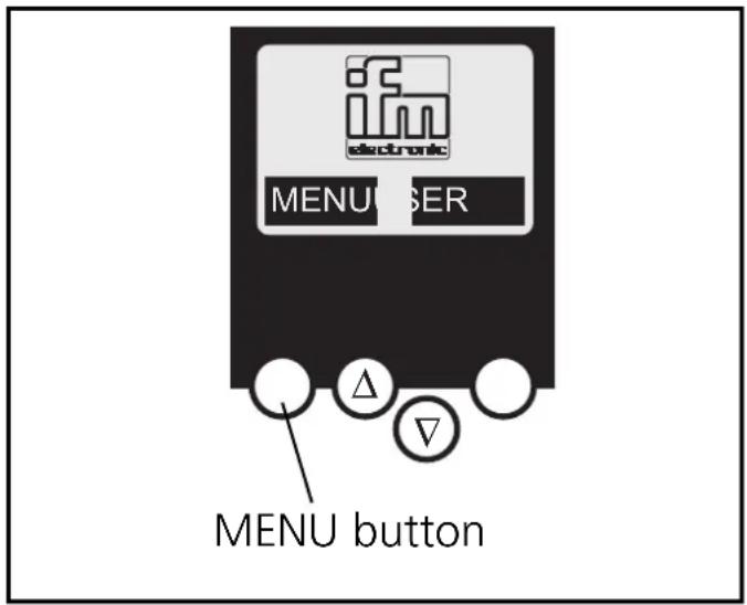 IFM AC1354 - Menu overview - 1