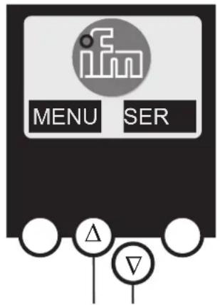 IFM AC1355 - Aperçu du menu - 2
