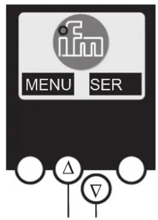 IFM AC1355 - Menu overview - 2