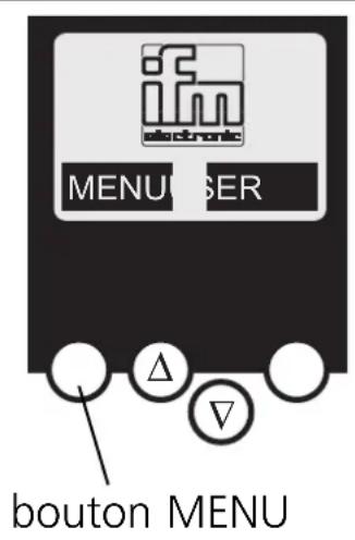 IFM AC1353 - Aperçu du menu - 1