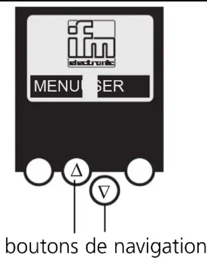 IFM AC1353 - Aperçu du menu - 2