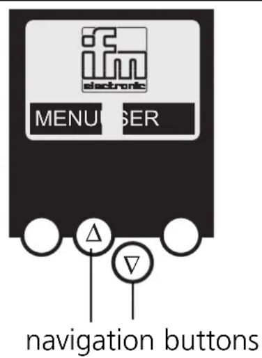 IFM AC1353 - Menu overview - 2