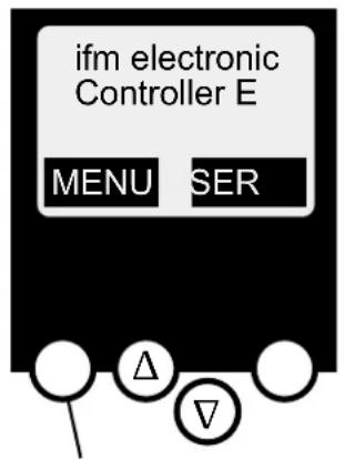 IFM AC1309 - Menü-Übersicht - 1