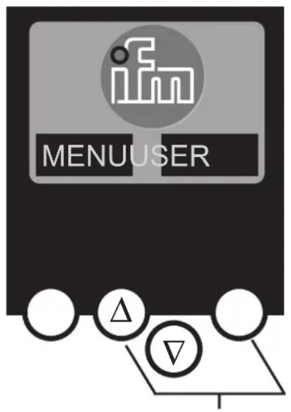 IFM AC1345 - Kontrasteinstellung - 1