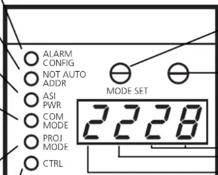 IFM AC1006 - Eléments de service et d'indication - 1