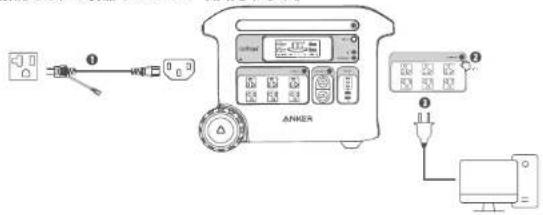 Anker SOLIX F2600 - 機器への給電 - 4