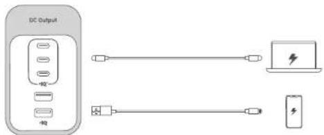 Anker SOLIX F2600 - USB Charging - 1