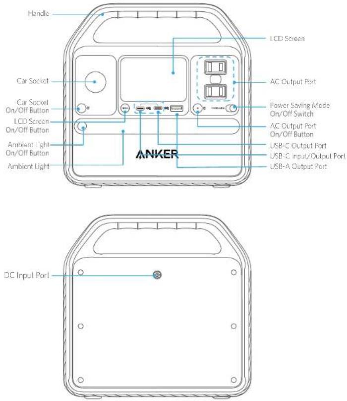 Anker PowerHouse 522 - ANKER SOLIX - 5