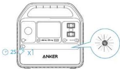 Anker PowerHouse 522 - Flashlight Mode - 2