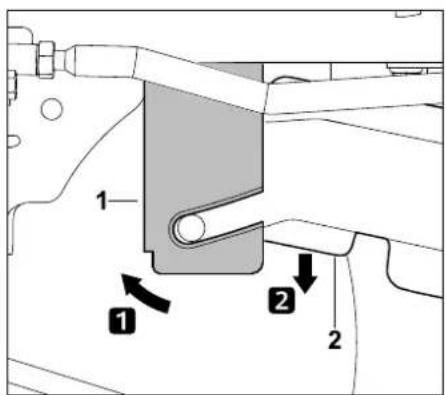 STIHL RT 6127 ZL - Keilriemenabdeckung lösen: - 2