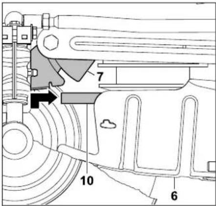 STIHL RT 4097 SX - V-riem aanbrengen: - 2