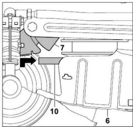 STIHL RT 4097 SX - Keilriemen einhängen: - 2